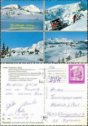 Ansichtskarte tauplitzalm bad - ansichtskarte, tauplitzalm-bad
