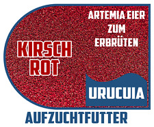 Artemia Eier 25-425g 90% | KIRSCHROT | Lebendfutter Aufzuchtfutter Erbrüten