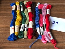 Stickgarn  6 fähig 100% BW