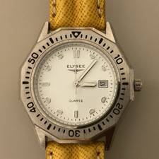 ELYSEE Taucheruhr Diver mit Echt Lederarmband Made In Germany