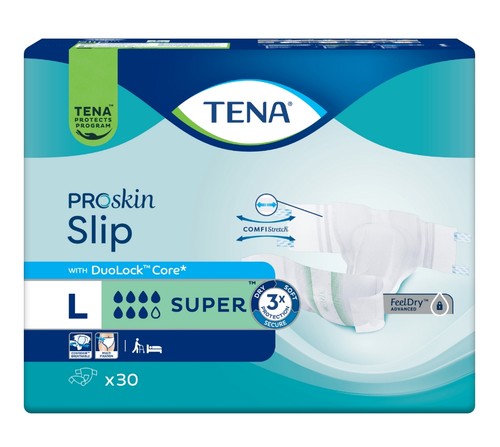 Tena slip super - super, st