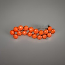Antike Koralle Brosche /