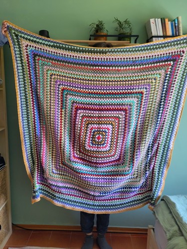 Crochet blanket häkeldecke - blanket, /