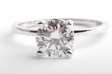Solitär Brillant Diamant Ring