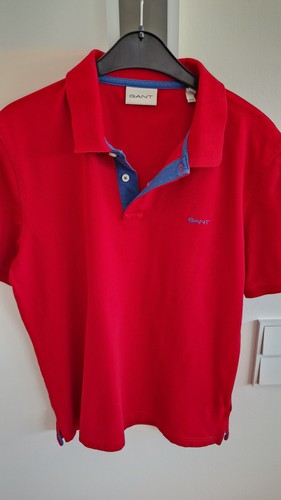 Gant poloshirt rot - m,
