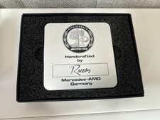 Original Mercedes-AMG Plakette