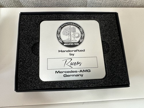 Original mercedes amg plakette - original, mercedes-amg