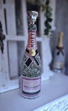 Moet&Chandon Imperial Champagne Rosé Flasche LEER Dekoflasche mit STRASS 💥