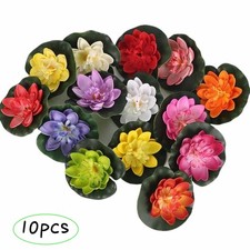 10 Stück Künstliche Lotus