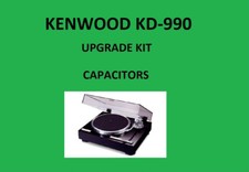 Plattenspieler KENWOOD KD-990 Reparatursatz - alle Kondensatoren
