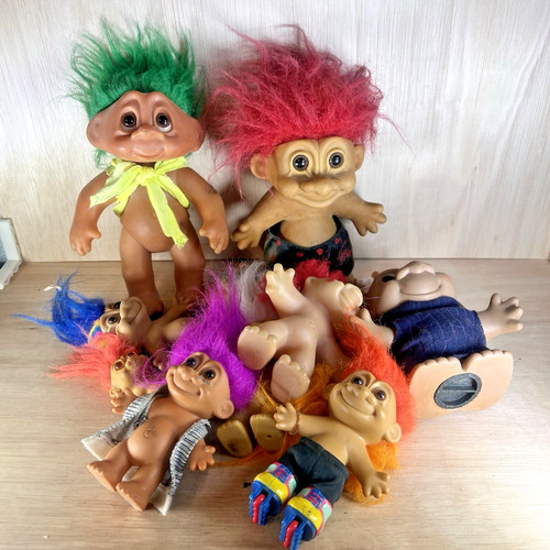 Vintage trolls puppen - trolls,