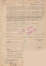 Sold-Dokument 1945 Oberlandjäger Lębork Szczytno Ortelsburg Ostpreußen Feldpost2