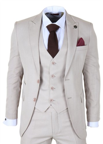 Herren creme stück anzug - herren,