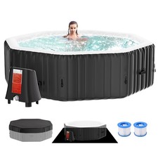Whirlpool aufblasbar achteck - whirlpool,