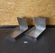 Edelstahl Poliertröge 2 Stck