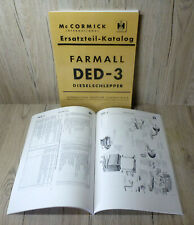 Mc Cormick Ersatzteilliste