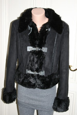 AJ ARMANI Jeans Jacke schwarz