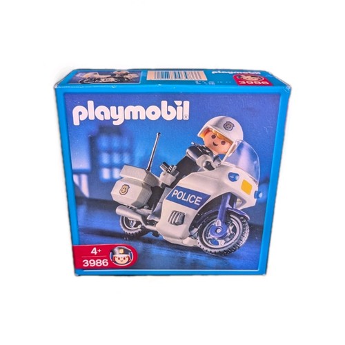 Playmobil 3986 polizei biker - playmobil,