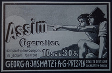 Assim cigaretten jasmatzi - cigaretten,