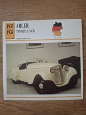 Adler Trumpf Junior, Sammelkarte, Edito-Service S.A.