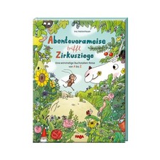 HABA Bilderbuch Abenteuerameise trifft Zirkusziege – Wimmelbuch von A bis Z