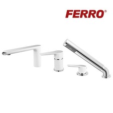 FERRO Wannenrandarmatur 4 Loch