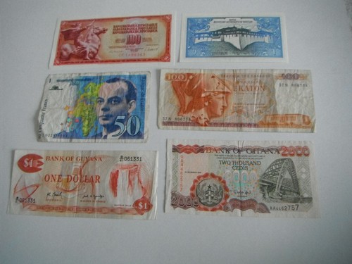 Alte geldscheine banknoten - alte,