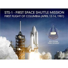 Space shuttle mission sts - mission, sts-1