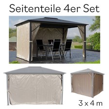 4er Seitenteile Set für