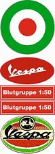 5x VESPA  Aufkleber GTS 125