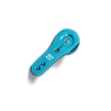 ✅ Alu Servohorn Servoarm Servohebel CNC blau 25T für Futaba, Align, Savöx, KST