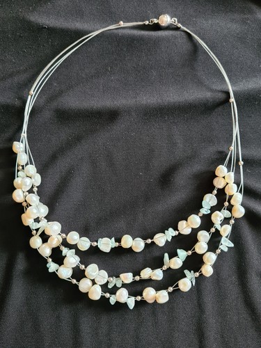 Perlenkette collier - perlenkette, *collier