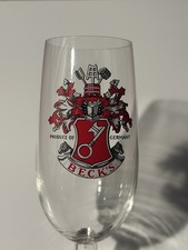 1 Original Becks Bierglas