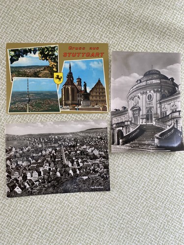 Postkarten stuttgart 50er - stuttgart,