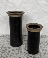 Vasen Set Künstler Studio Keramik Signiert Duingen Riecke Umfeld Salzbrandglasur