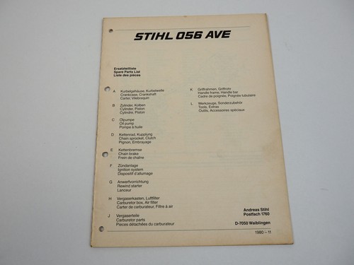 Stihl 056 ave kettensäge - ave,