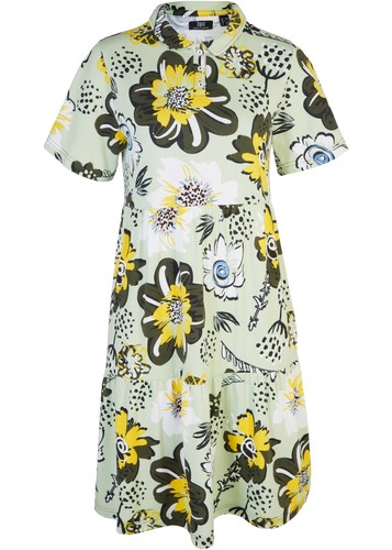 Kleid mit capeärmel linie - kleid,