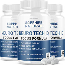 (3 Pack) Neuro Tech IQ Brain