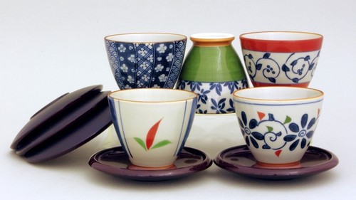 Teeschalen set goshu - teeschalen,