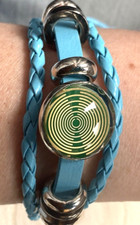 Armband Lakhovsky MWO Antenne Tesla Coin Lotus Merkaba Mystik Wicca Armreif Disc