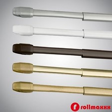 Gardinenstange Scheibenstange Vitragestange Teleskop-Gardinenstangen Ausziehbar
