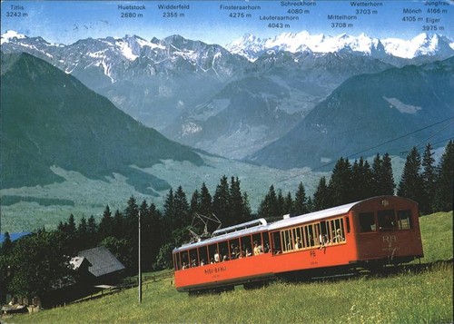 Zahnradbahn rigi berner alpen - berner,