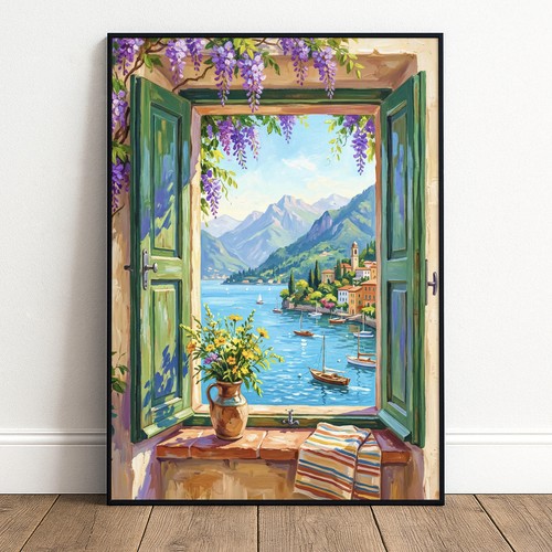 Fenster poster natur - fenster,