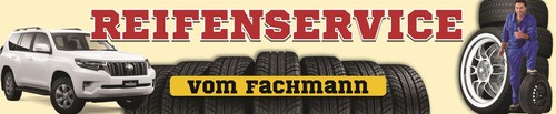 Banner reifenservice - 2,5, m
