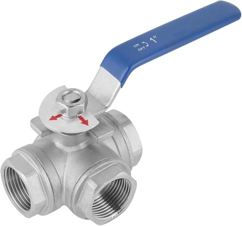 Dreiwege kugelhahn zoll - kugelhahn, 1