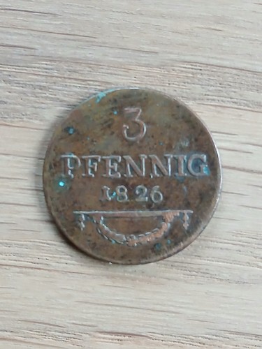 Pfennig der münzstätte - pfennig,