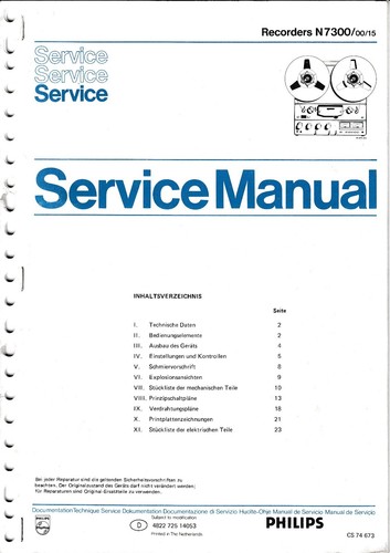 Service manual anleitung - manual-anleitung, für