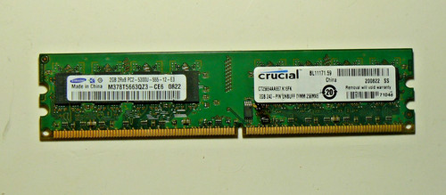Crucial ddr2 667 mhz - crucial,