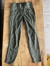 Grüne Cavallo Reiterhose in