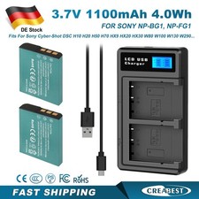 2X Akku NP-BG1/FG1 für Sony